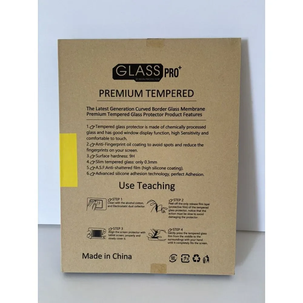 3PCS Galaxy Tab S9 FE 10.9 Inch Screen Protector Tempered Glass for Tab S9 FE 5G